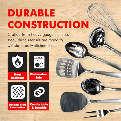 Chef Craft Select Kitchen Tool and Utensils, Stainless Steel