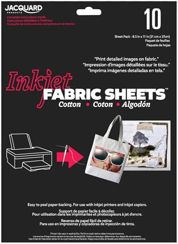 Jacquard Inkjet Cotton 8.5X11 10 Pack