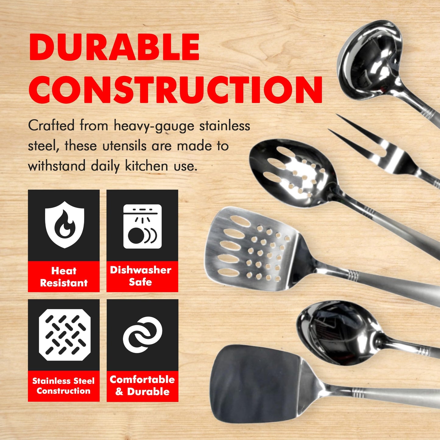 Chef Craft Select Kitchen Tool and Utensils, Stainless Steel
