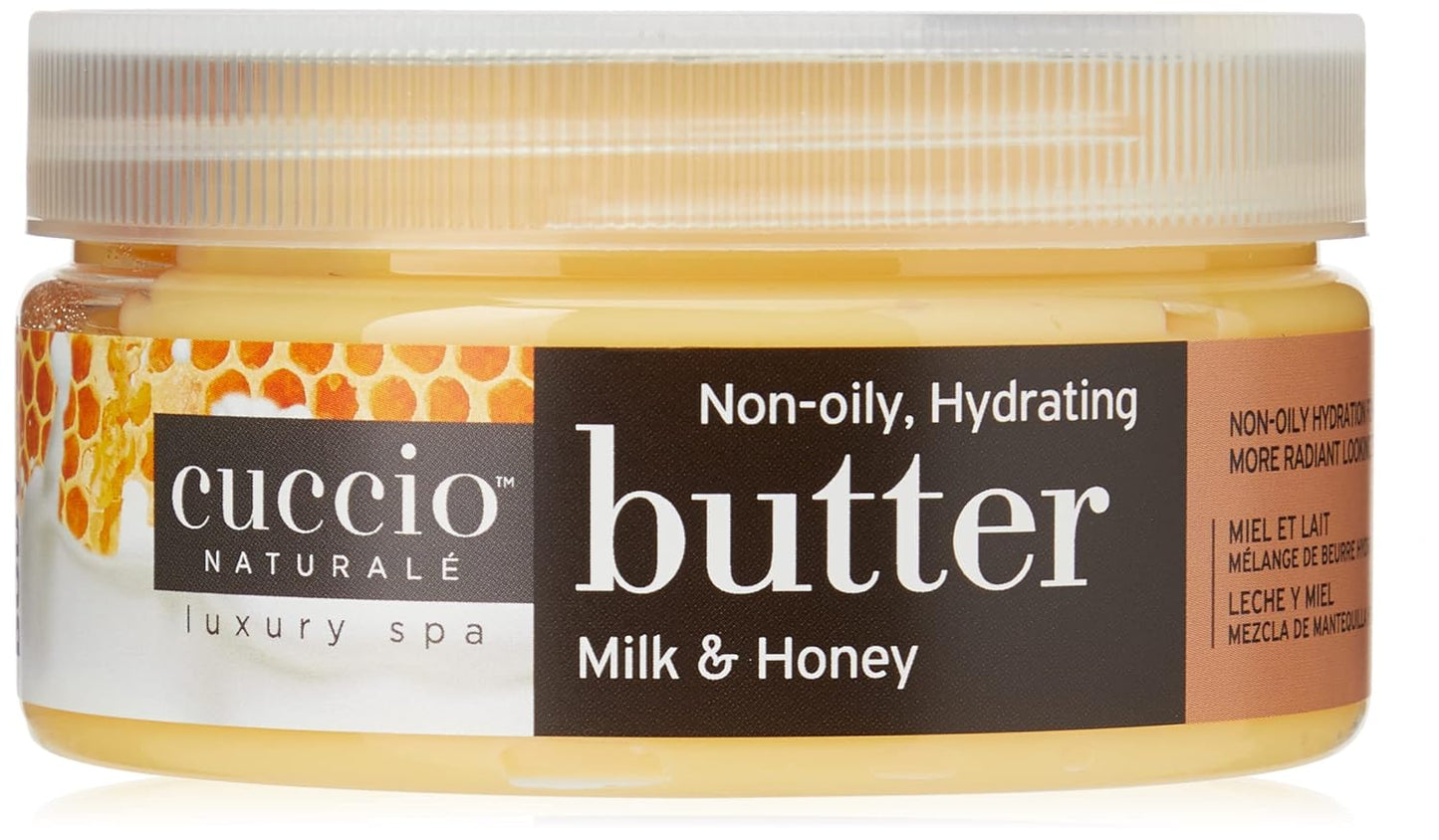 Cuccio Naturale Butter Blends - Ultra-Moisturizing, Renewing, Smoothing Scented Body Cream -  Milk & Honey - 8 Oz - Tanger USA