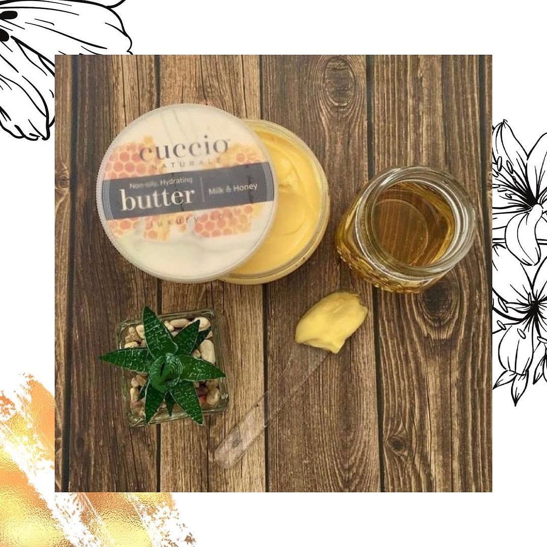 Cuccio Naturale Butter Blends - Ultra-Moisturizing, Renewing, Smoothing Scented Body Cream -  Milk & Honey - 8 Oz - Tanger USA