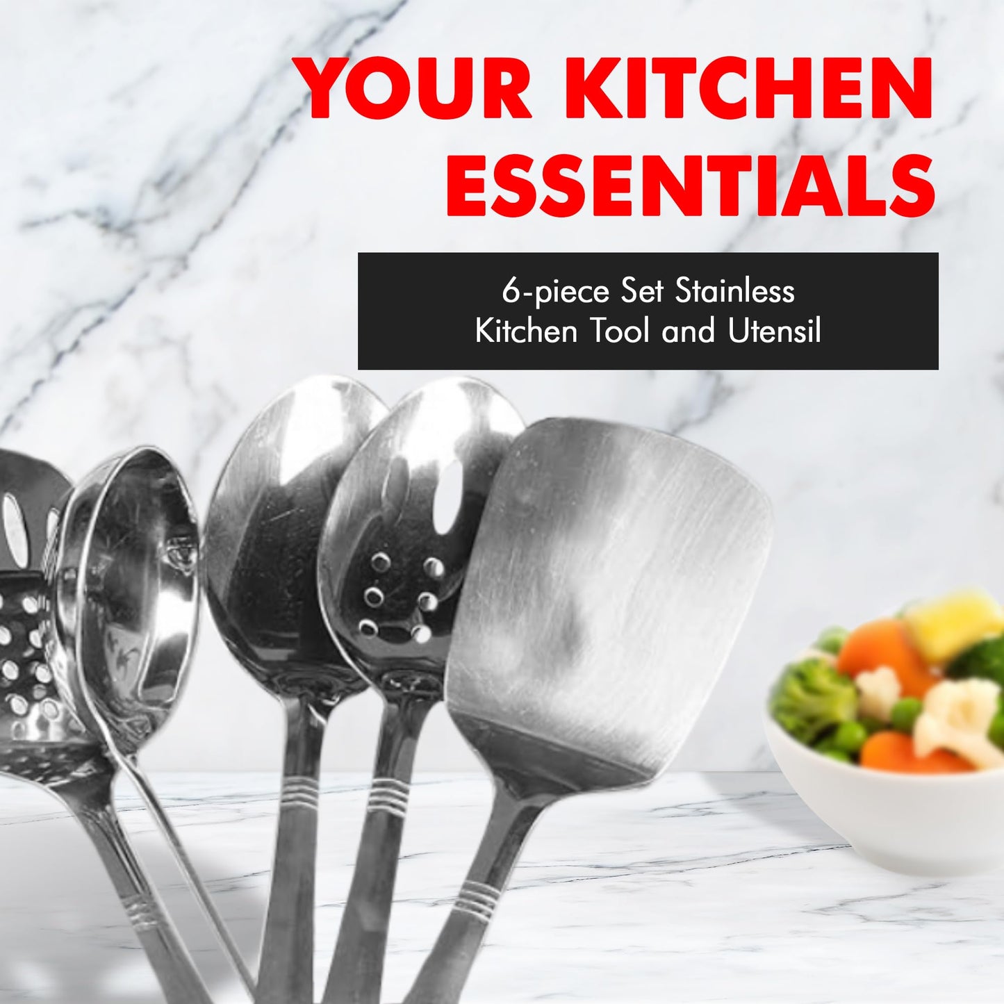 Chef Craft Select Kitchen Tool and Utensils, Stainless Steel